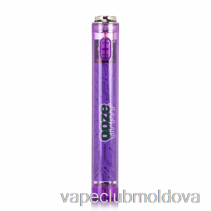 Kit Vape Pod Ooze Slim 400mah Clear 510 Baterie Vape Ultra Violet